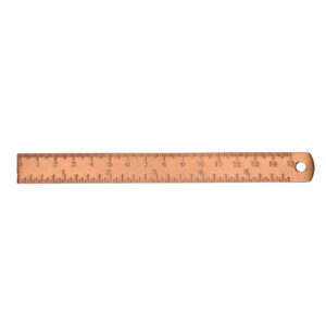Tudos - Linjal Messing - 15 cm - Rosegull