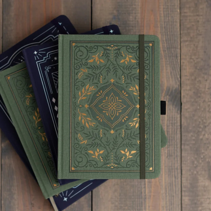 Archer And Olive - Notebook Dot Grid - B5384 - Storybook in Vintage Olive - B5 - Bilde 6