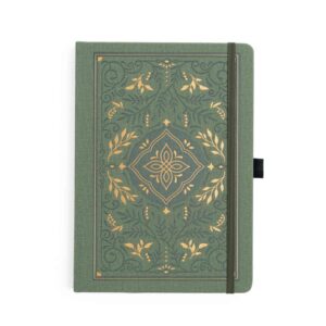 Archer And Olive - Notebook Dot Grid - B5384 - Storybook in Vintage Olive - B5