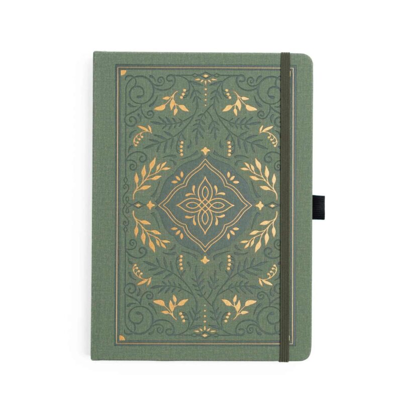 Archer And Olive - Notebook Dot Grid - B5384 - Storybook in Vintage Olive - B5