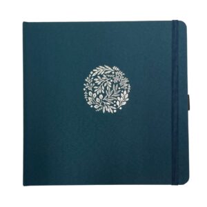Archer And Olive - Notebook Dot Grid - SQ371 - Signature Floral - 8x8