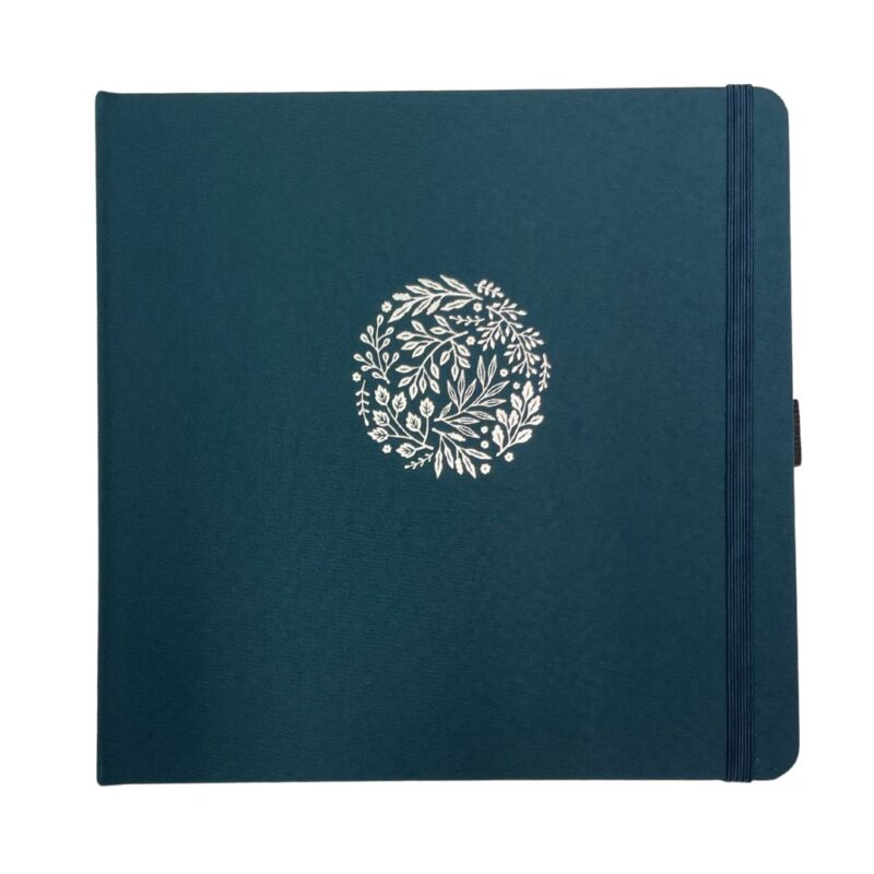 Archer And Olive - Notebook Dot Grid - SQ371 - Signature Floral - 8x8