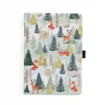 Archer And Olive - Notebook Dot Grid - WA5303 - Fox In Winter Woods - A5
