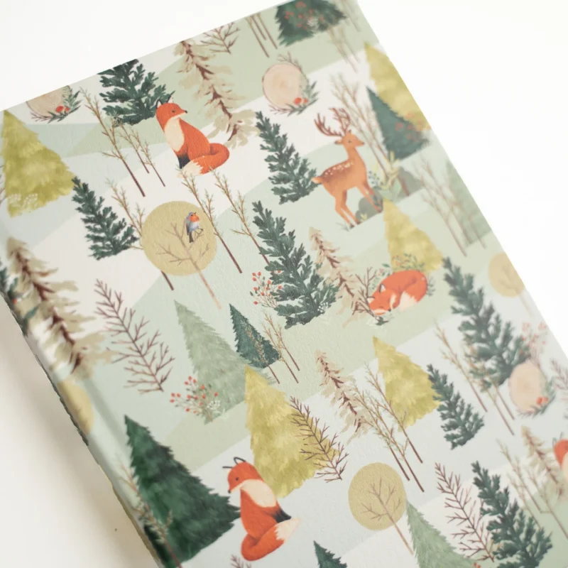 Archer And Olive - Notebook Dot Grid - WA5303 - Fox In Winter Woods - A5 - Bilde 3