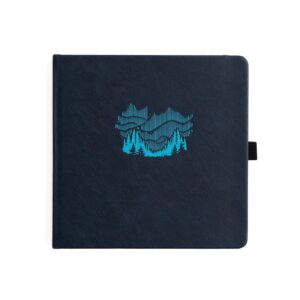 Archer And Olive - Notebook Dot Grid - WSQ304 - Northern Lights - 8x8