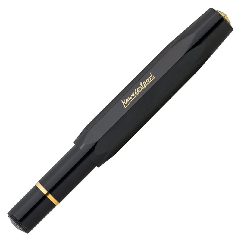 Kaweco - Classic Sport Piston Fyllepenn - Black/Gold - Bilde 2