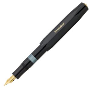 Kaweco - Classic Sport Piston Fyllepenn - Black/Gold
