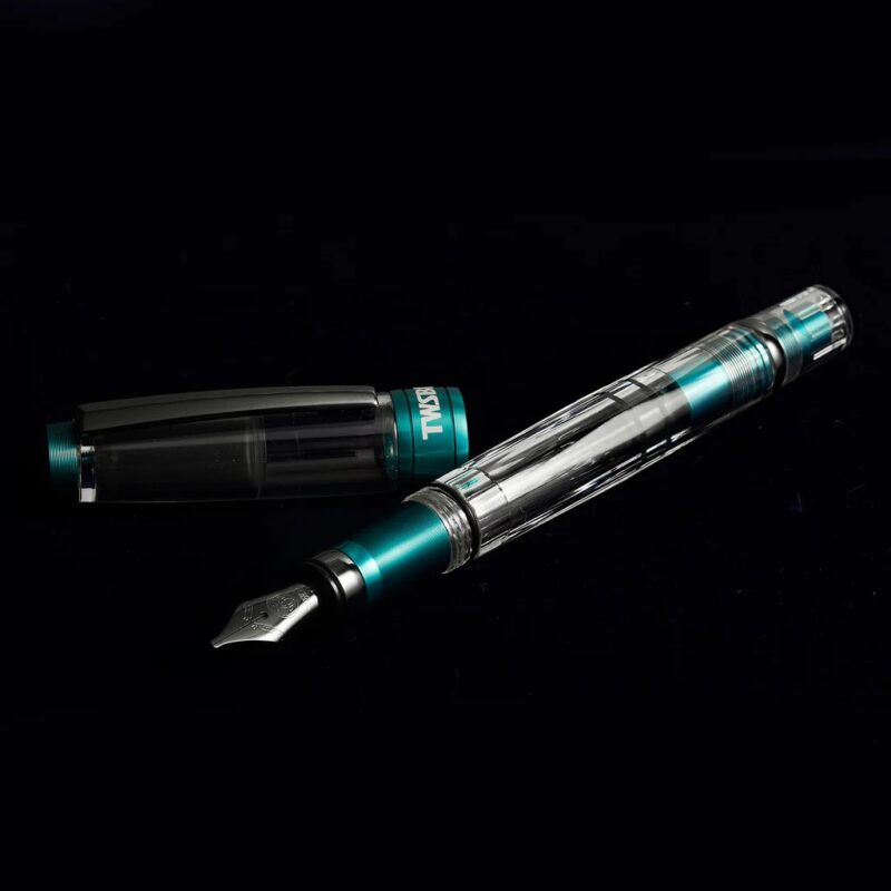 TWSBI - Diamond 580 ALR Fyllepenn  - Caribbean with Onyx - Bilde 6
