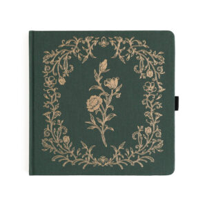 Archer And Olive - Notebook Dot Grid - SQ372 - Antique Floral - 8x8