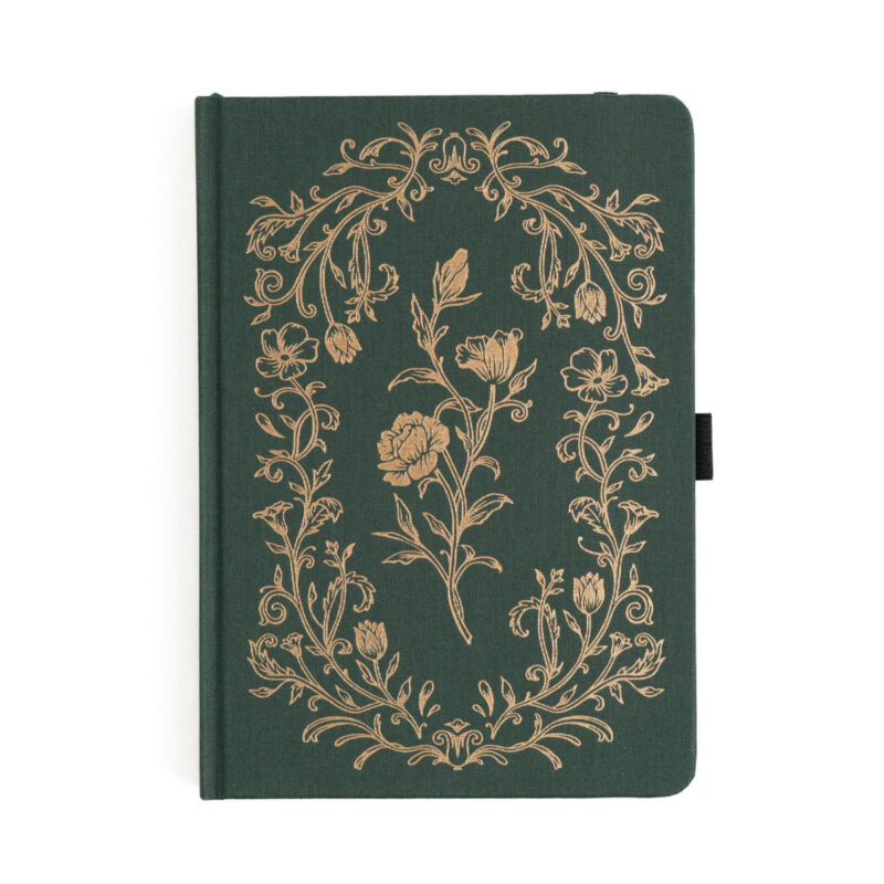 Archer And Olive - Notebook Dot Grid - LP404 - Antique Floral - A5