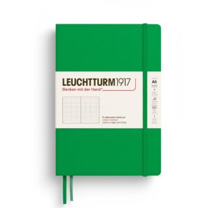Leuchtturm1917 - Hardcover Notebook Dotted A5 - Spring Leaf