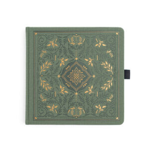 Archer And Olive - Notebook Dot Grid - SQ354 - Storybook in Vintage Olive - 8x8