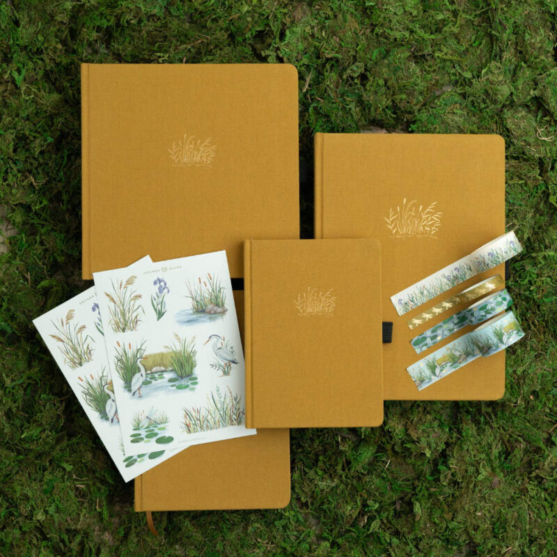 Archer And Olive - Notebook Dot Grid - LP407 - Gentle Breeze - A5 - Bilde 2