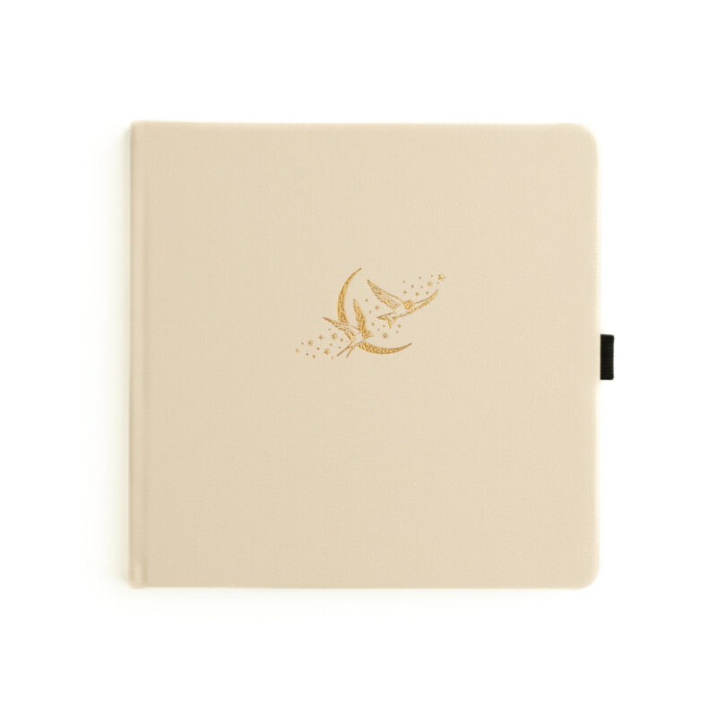 Archer And Olive - Notebook Dot Grid - SQ376 - Swallows - 8x8