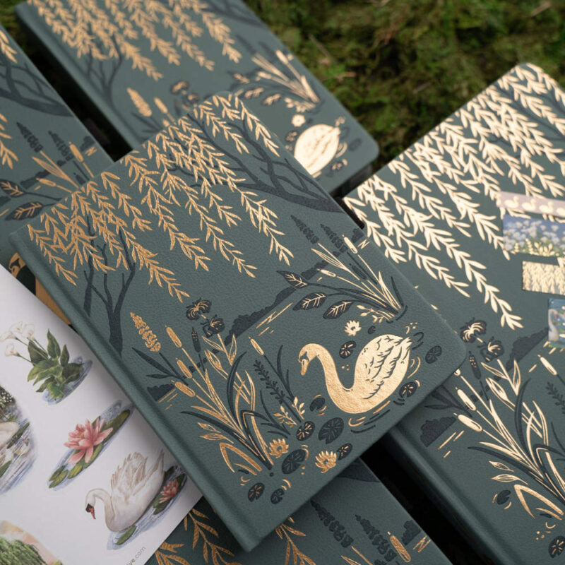 Archer And Olive - Notebook Dot Grid - TN383 - Swan Pond - TN - Bilde 2