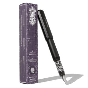 Ferris Wheel Press - Limited Edition - Aluminium Carousel Fountain Pen - Bearrington Black - F