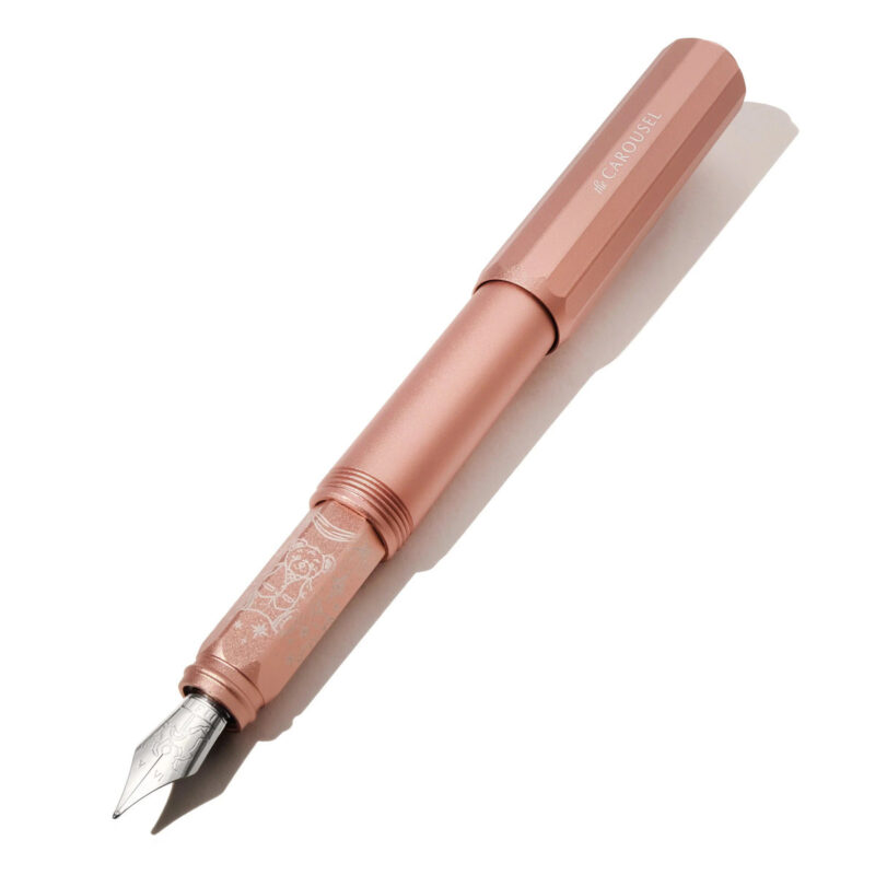 Ferris Wheel Press - Limited Edition - Aluminium Carousel Fountain Pen - Rose Petal Plush - F - Bilde 4