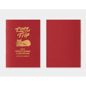 Traveler's Notebook - 2025 Limited Edition - Love and Trip - Refill - Passport Size