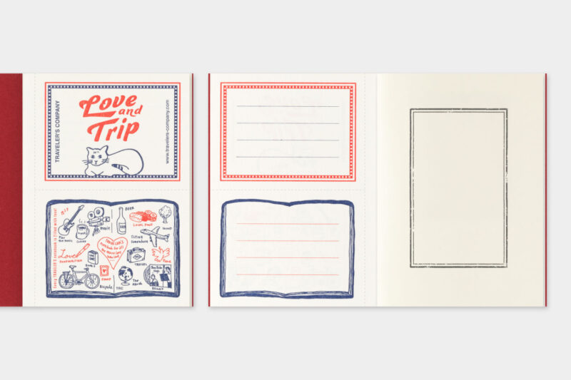 Traveler's Notebook - 2025 Limited Edition - Love and Trip - Refill - Passport Size - Bilde 7