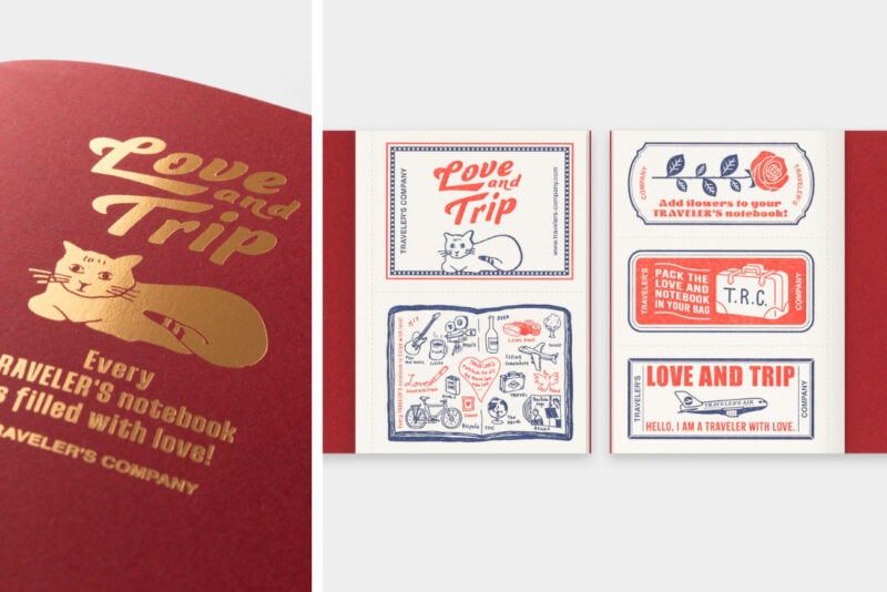 Traveler's Notebook - 2025 Limited Edition - Love and Trip - Refill - Passport Size - Bilde 5