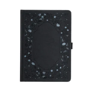 Archer And Olive - Notebook Dot Grid - B5409 - Midnight Floral - B5