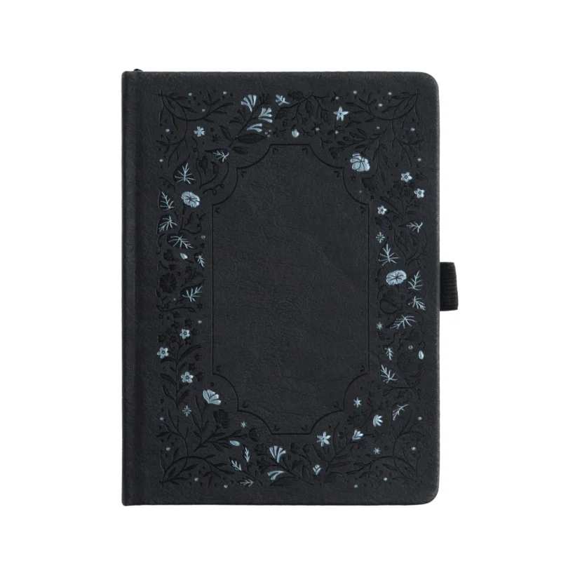 Archer And Olive - Notebook Dot Grid - LP412 - Midnight Floral - A5