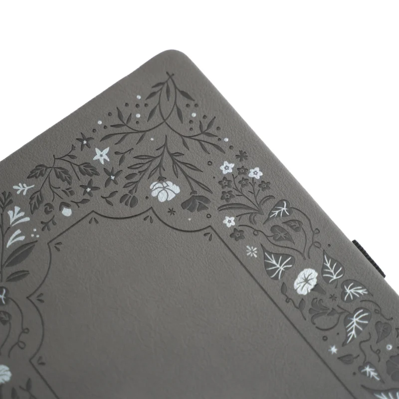 Archer And Olive - Notebook Dot Grid - LP421 - Midnight Floral in Gray - A5 - Bilde 4