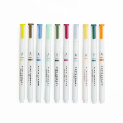 Archer And Olive - Summer Acrylograph Pens - AG317 - Night Blooms - 10-pack - Bilde 2