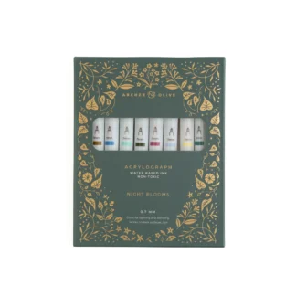 Archer And Olive - Summer Acrylograph Pens - AG317 - Night Blooms - 10-pack