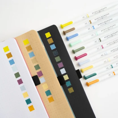 Archer And Olive - Summer Acrylograph Pens - AG317 - Night Blooms - 10-pack - Bilde 3