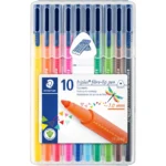 Staedtler - Triplus Color 1,0mm fiberspiss - 10-set