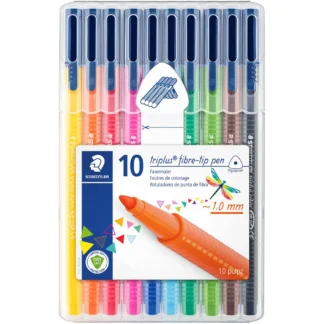 Staedtler - Triplus Color 1,0mm fiberspiss - 10-set