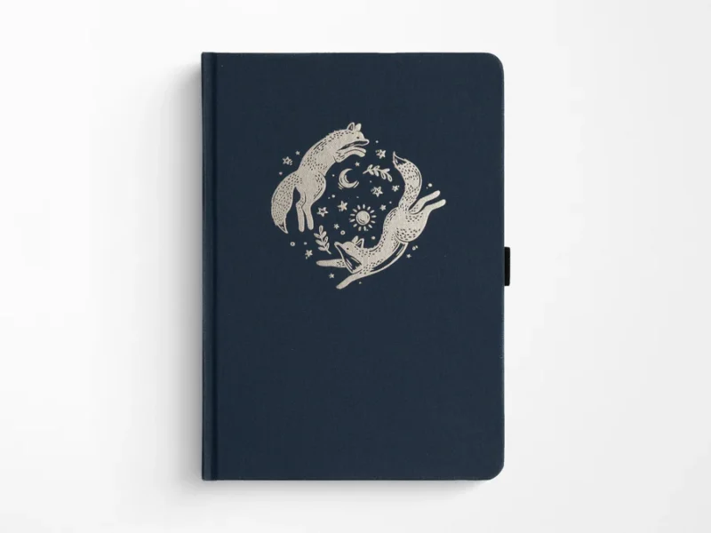 Archer And Olive - Notebook Dot Grid - LP417 - A5 Forest Foxes