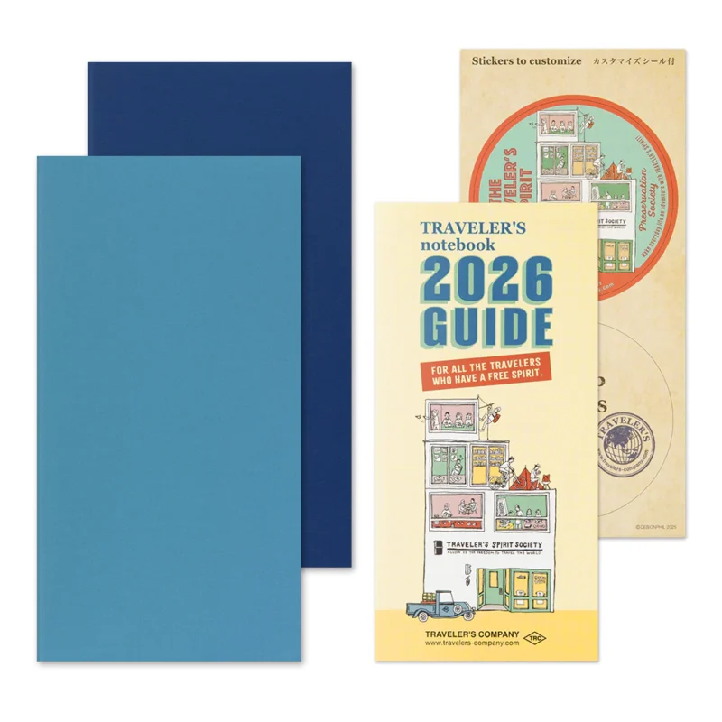 Traveler’s Company – Traveler’s Notebook Refill 2026 Weekly + Memo Diary – Regular Size - Bilde 2