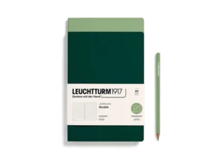 Leuchtturm1917 – Jottbook Double – A5 Sage/Forest 368181