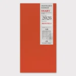 Traveler’s Company – Traveler’s Notebook Refill 2026 Monthly Diary – Regular Size
