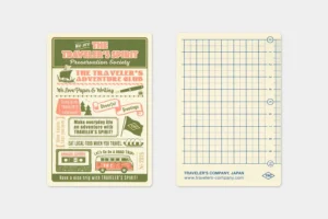 Traveler’s Company – TRC 2026 Underlay – Passport Size