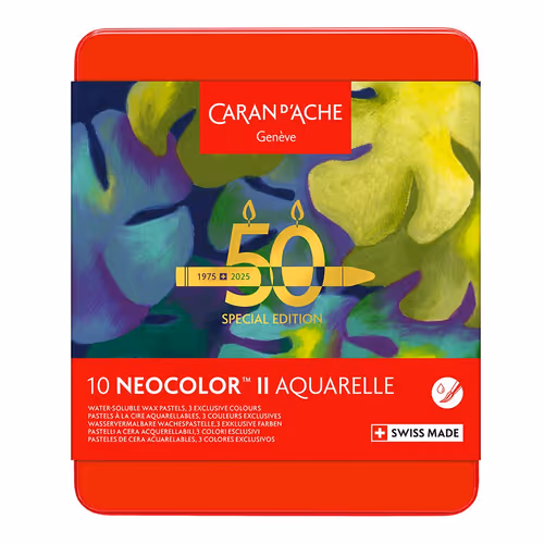Caran d’Ache – Neocolor II Aquarelle Special Edition – 10 Pack