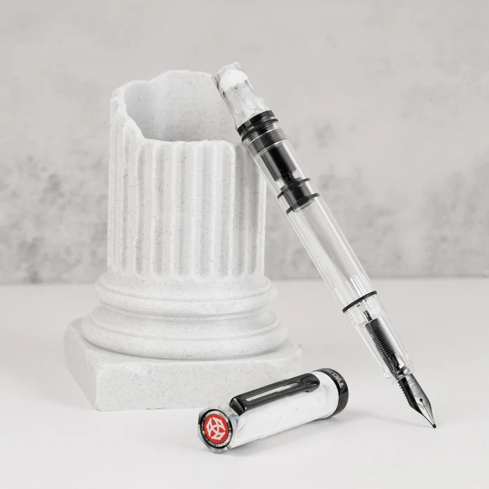 TWSBI - Eco Fountain Pen - Carrara with Onyx - Bilde 8