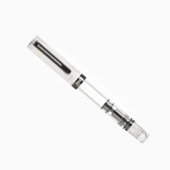 TWSBI - Eco Fountain Pen - Carrara with Onyx - Bilde 2