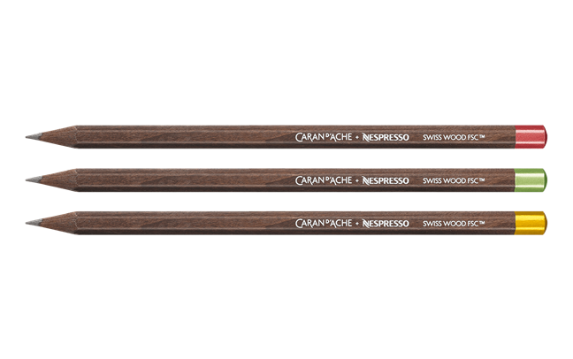 Nespresso x Caran d’Ache – Swiss Wood Pencil Set – 348.100