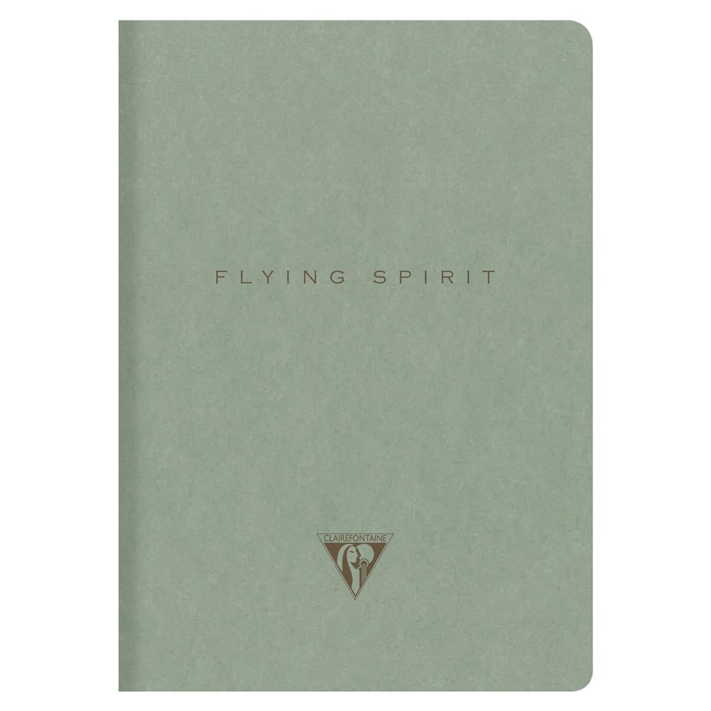 Clairefontaine – Flying Spirit Notatbok Linjert – A5 Grønn