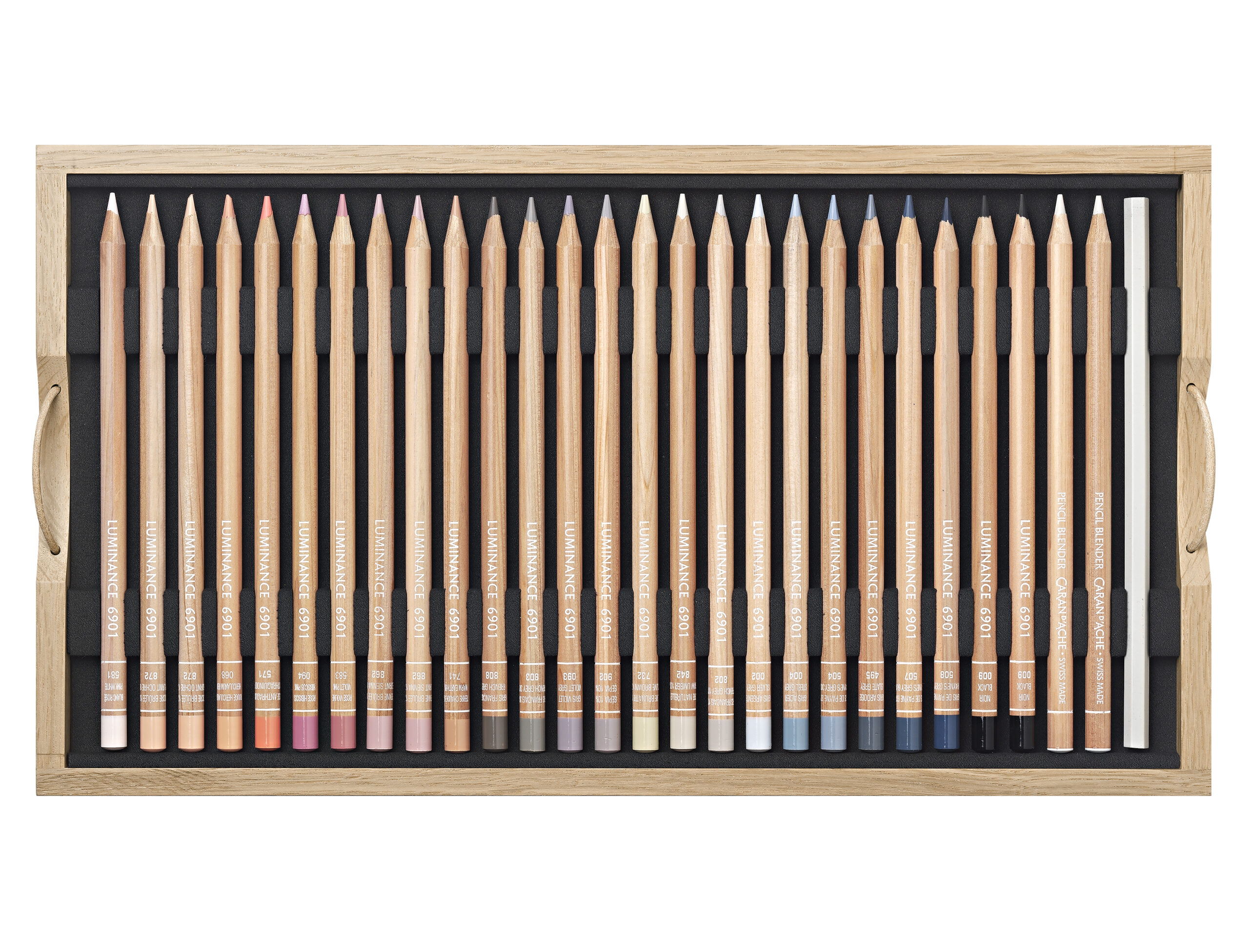 Caran d’Ache - Expert Luminance 6901 Sett Koffert - Wooden Box 100pack + 12 FSC - Bilde 6
