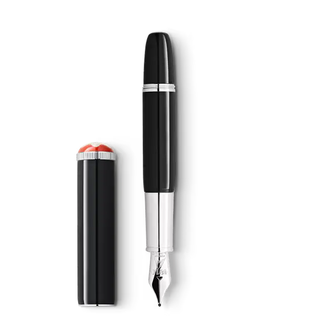 Montblanc - Heritage Rogue et Noir "Baby" - Fyllepenn - Svart (M)