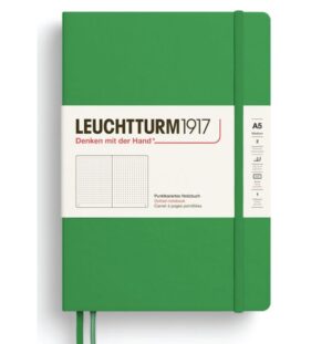 Leuchtturm1917 – Notatbok Dot Grid – A5 Spring Leaf