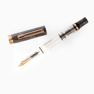 TWSBI - Eco Fyllepenn - Black Marble and Bronze