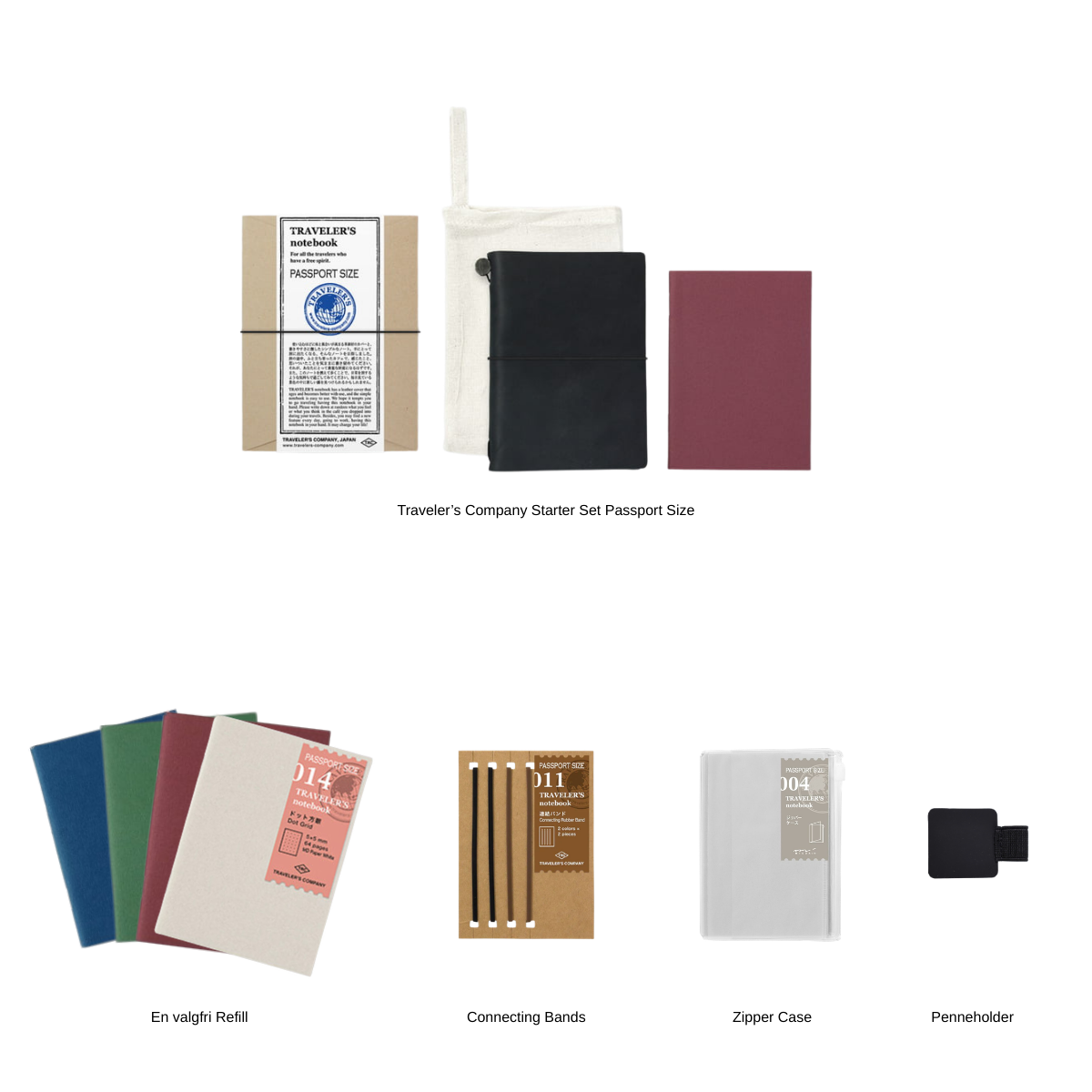 Traveler's Notebook - Startpakke - Passport