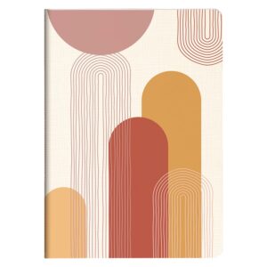 Clairefontaine – Terracotta Notatbok Linjert – A5