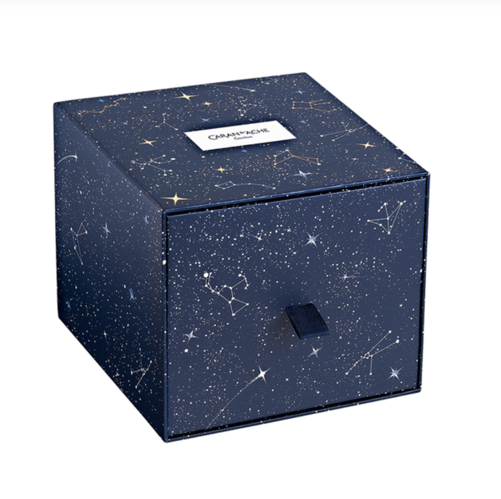 Caran d'Ache - Mekanisk Blyantspisser Cosmic Blue Special Edition 2024 - Bilde 3