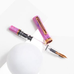 TWSBI - Eco Fyllepenn Fluorite Purple with Bronze